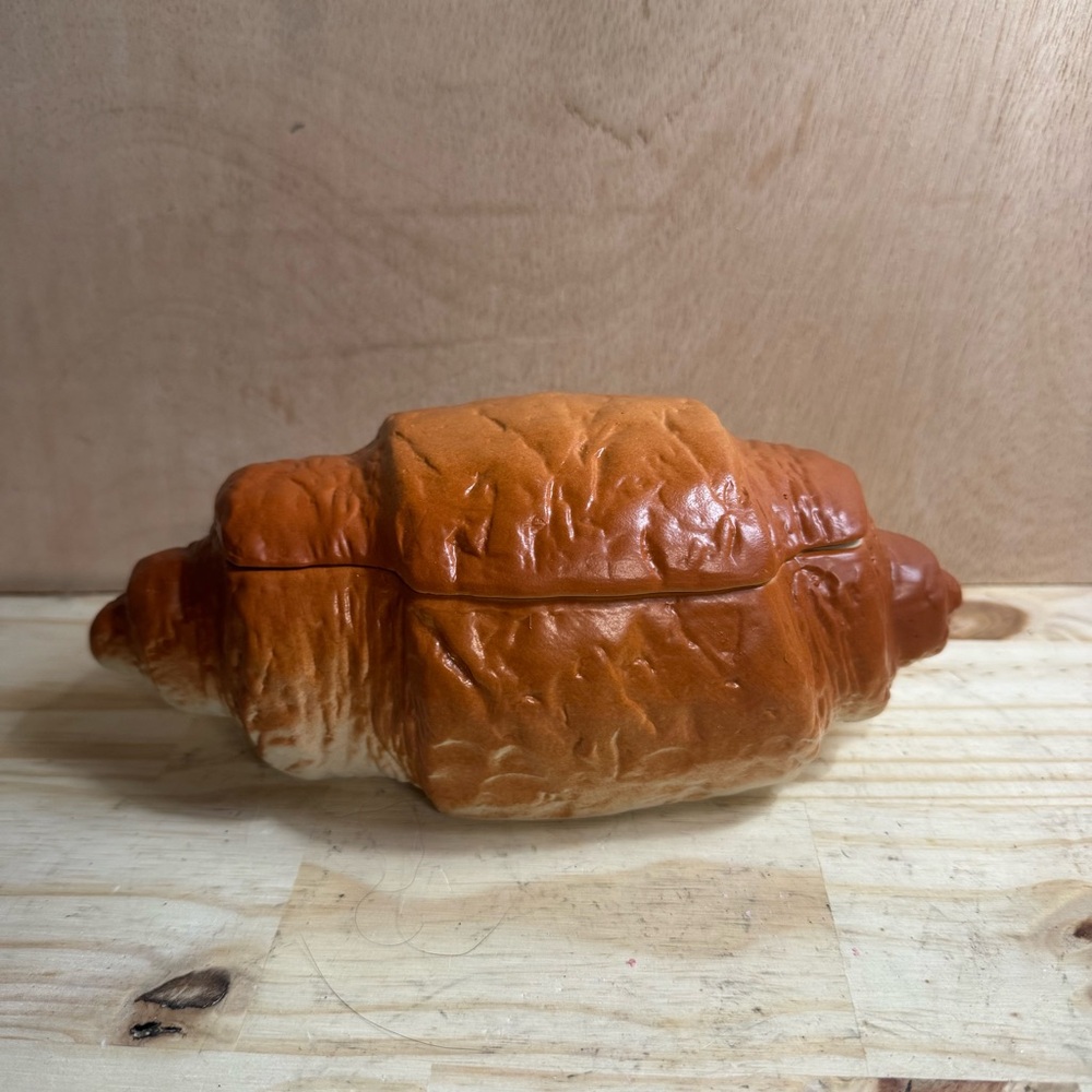 Realistic Butter Croissant Scented Candle Novelty Food-Themed Gift